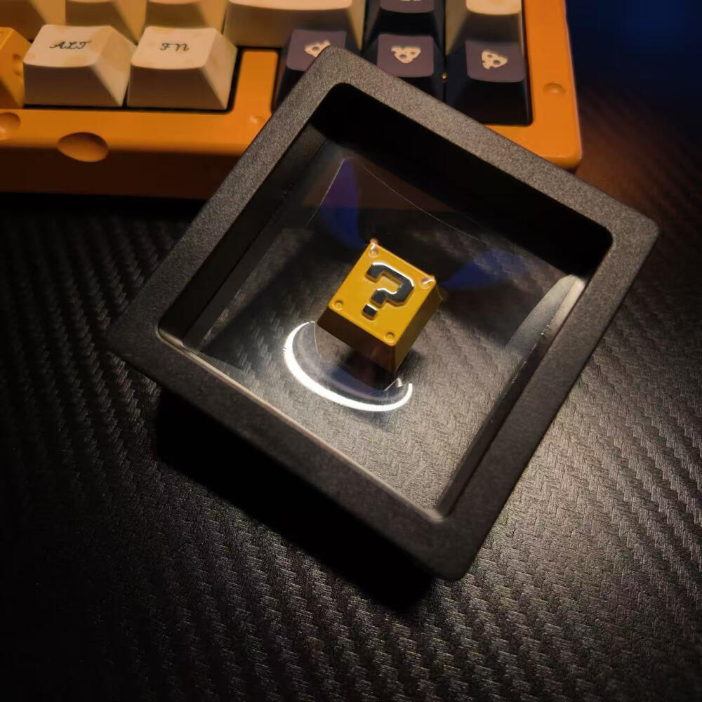 Retro 8-Bit Pixel Question Blo - огляд і ціна Gaming Keyboard Nearby