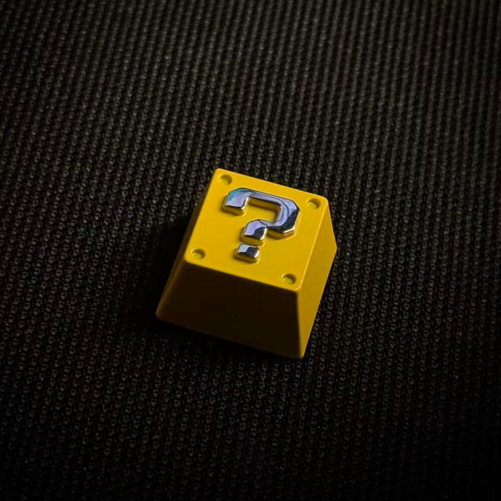 Retro 8-Bit Pixel Question Blo - огляд і ціна Gaming Keyboard Nearby