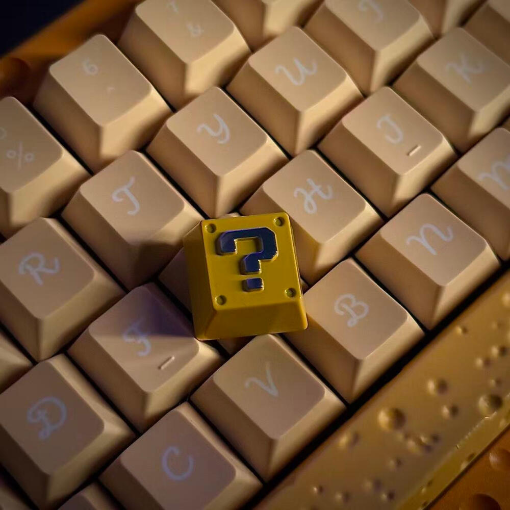 Retro 8-Bit Pixel Question Blo - огляд і ціна Gaming Keyboard Nearby