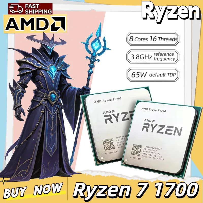 AMD Ryzen 7 1700 3.0GHz Eight  - огляд і ціна Amd Cpu Ryzen 7