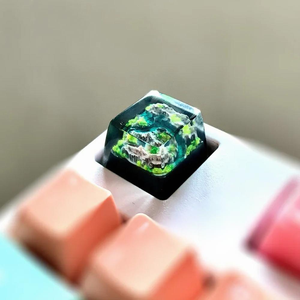 Mountain And Sea Artisan Resin - огляд і ціна Gaming Keyboard No Rgb